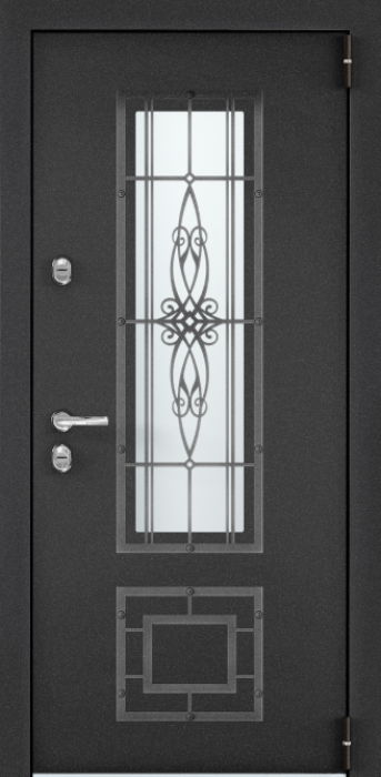 SNEGIR PRO-C MP Темно-серый букле графит / ПВХ Бьянко