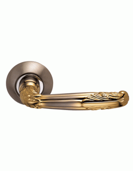 Ручка ARCHIE "SO 10 112HH", белый никель/золото