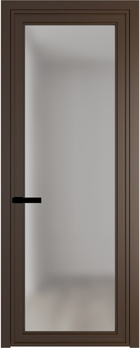 Межкомнатная дверь AGP-1, бронза, стекло закаленное 4 мм