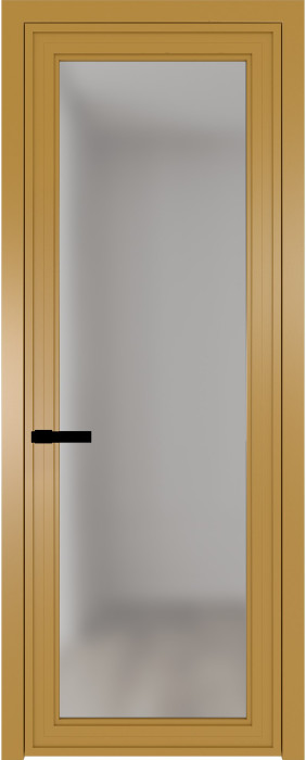 Межкомнатная дверь AGP-1, золото, стекло закаленное 4 мм