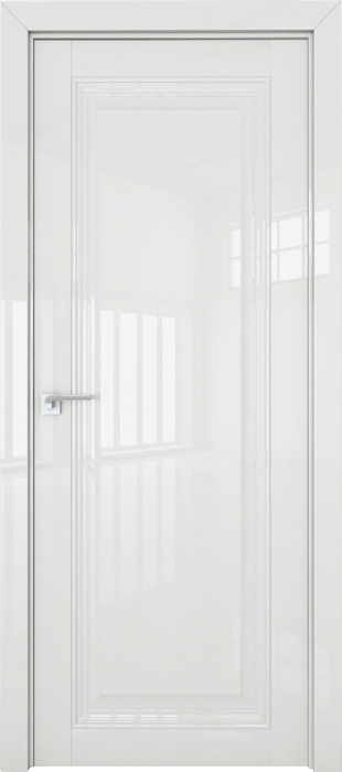Межкомнатная дверь 2.100L, белый люкс
