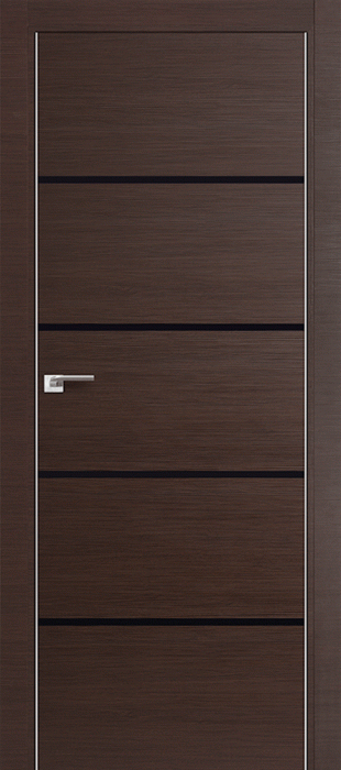 Межкомнатная дверь "20Z", по, венге кроскут
