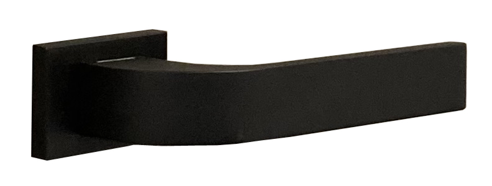 Ручка PROFILDOORS, 458 на розетке RO80, черный матовый