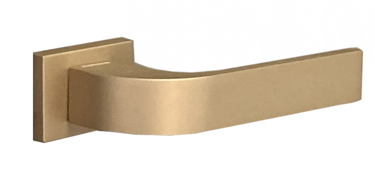 Ручка PROFILDOORS, 458 на розетке RO80, золото матовое