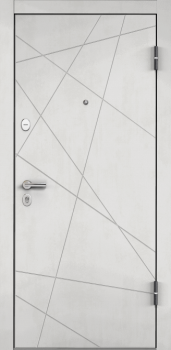 Х5 NEW PP ПВХ Бетон известковый / ПВХ Бьянко