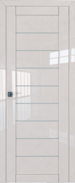 Межкомнатная дверь 73L, магнолия люкс