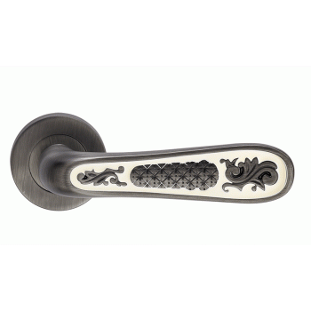 Ручка ARCHIE "ALIVIO", черненое серебро/эмаль