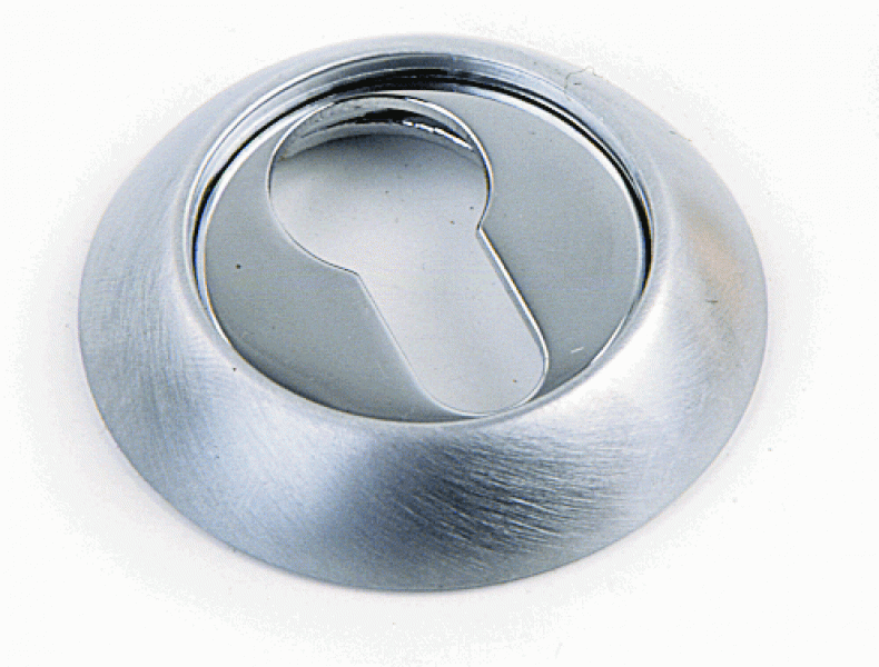 Накладка на цилиндр Archie, CL 9, хром матовый Накладка на цилиндр Archie, CL 9, хром матовый