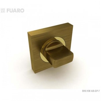 Фиксатор сантехнический, бронза античная FUARO