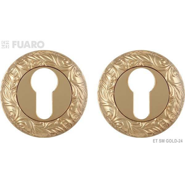 Накладка на цилиндр, золото 24К FUARO
