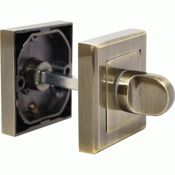 Фиксатор сантехнический квадратный Rucetti, античная бронза