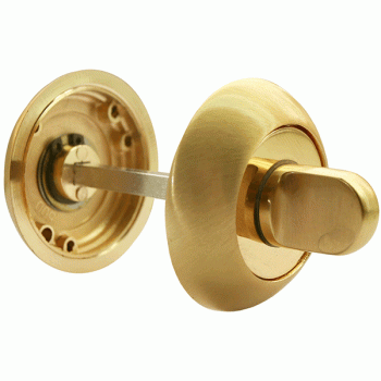 Фиксатор сантехнический Rucetti, матовое золото/золото