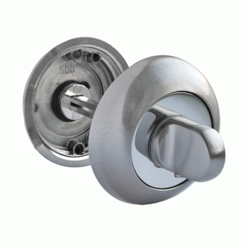 Фиксатор сантехнический Rucetti, белый никель/полированный хром