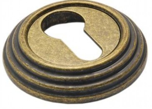 Накладка на цилиндр ADDEN BAU, SC V001 AGED BRONZE