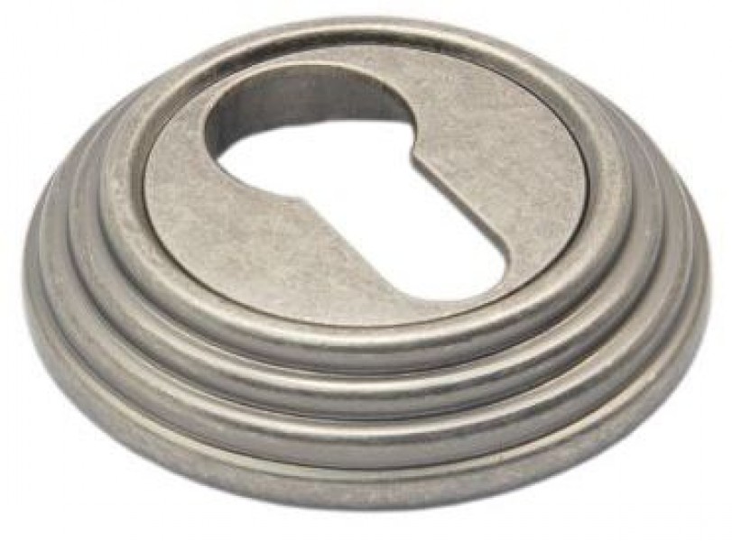 Накладка на цилиндр ADDEN BAU, SC V001 AGED SILVER