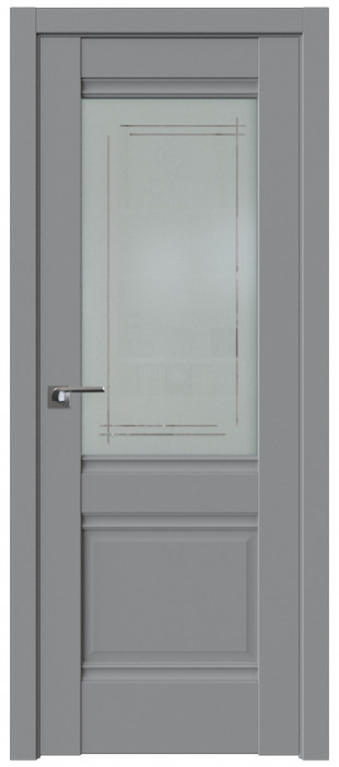Межкомнатная дверь 2U, манхэттен, ст. Мадрид