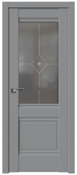 Межкомнатная дверь 2U, манхэттен, фьюзинг