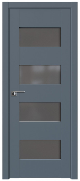 Межкомнатная дверь 46U, антрацит