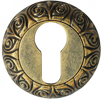 Накладка на цилиндр BUSSARE, античная латунь