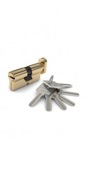 Цилиндр, ключ, ADDEN BAY, CYL 5-60 KNOB GOLD Цилиндр, ключ, ADDEN BAY, CYL 5-60 KNOB GOLD