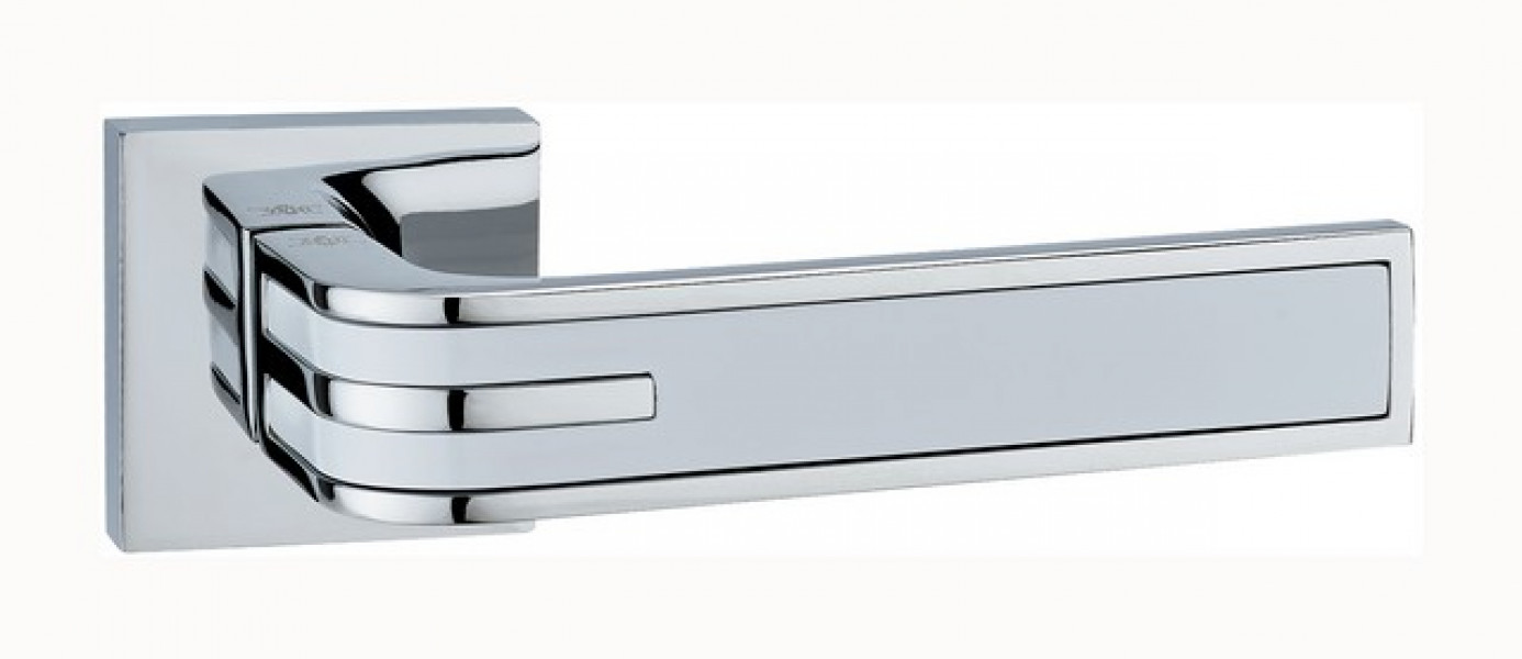 Ручка ARNI "Фреско", хром/белый