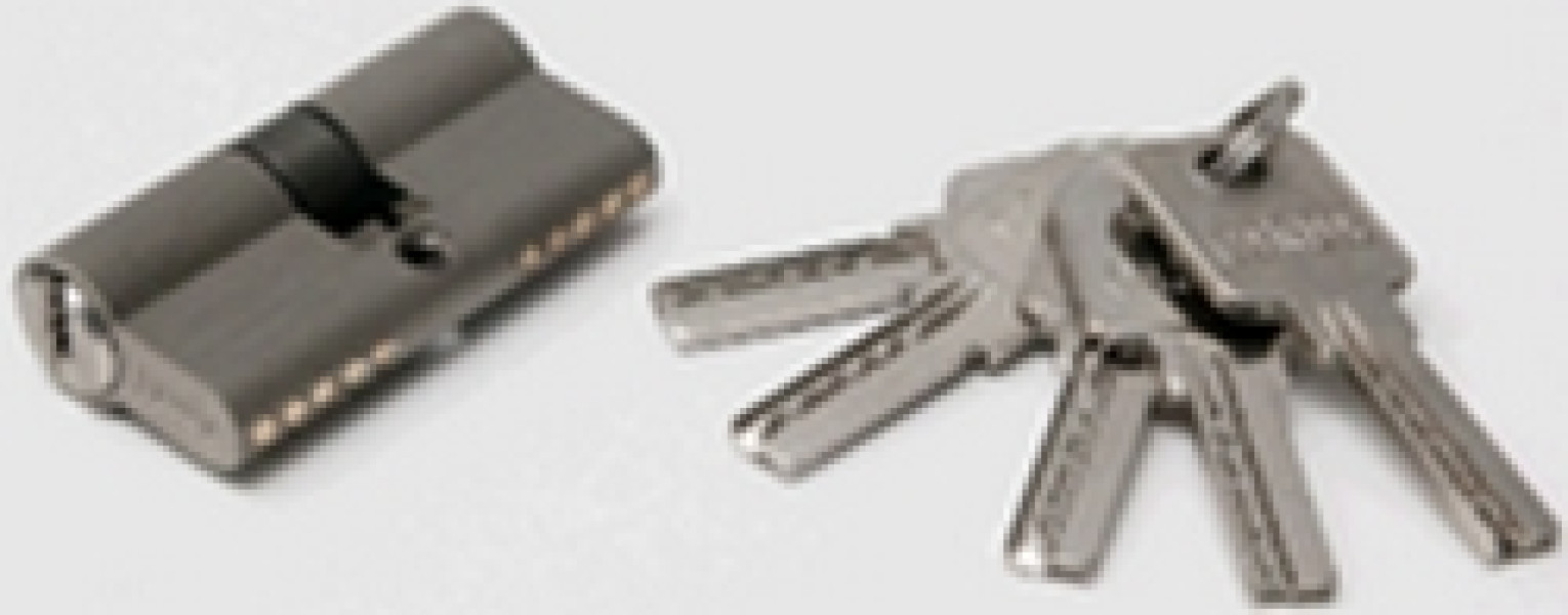 Цилиндровый механизм CARDA C2 60мм, Ключ\ключ