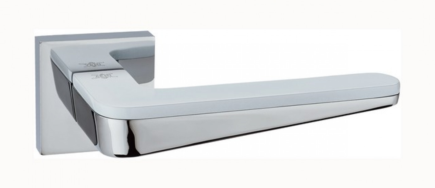 Ручка ARNI "Капелла", хром/белый