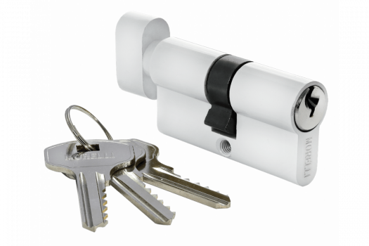 Цилиндр, фиксатор, белый