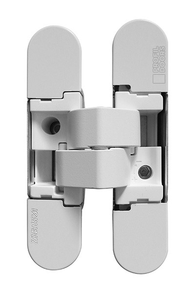 Петля KRONA KOBLENZ 1019 26 с накладками, белый матовый