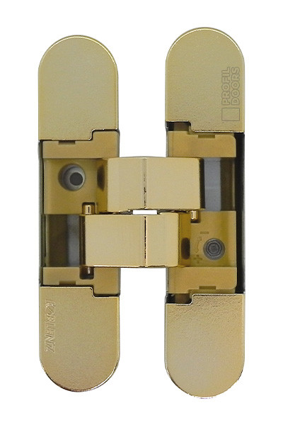 Петля KRONA KOBLENZ 1019 26 с накладками, золото глянец