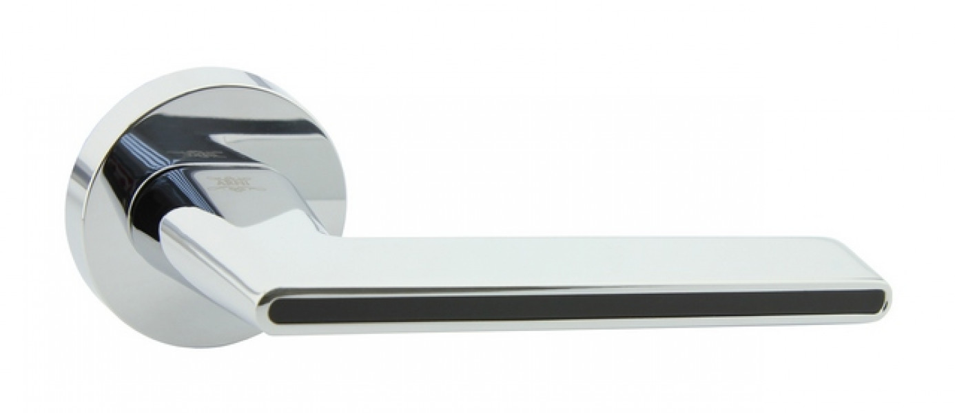 Ручка ARNI "Комета", хром/черный