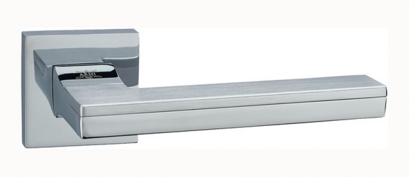 Ручка ARNI "Квадро", хром/матовый хром