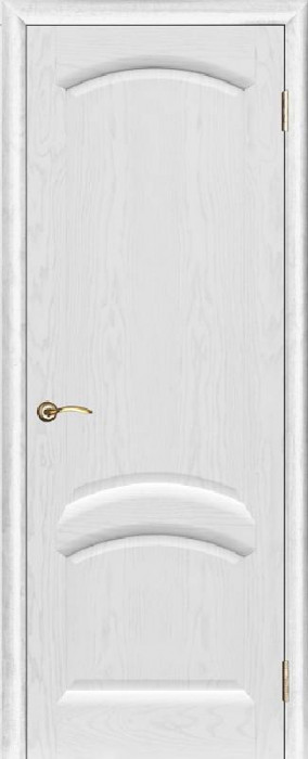 Межкомнатная дверь "Лаура", пг, ясень жемчуг Межкомнатная дверь "Лаура", пг, ясень жемчуг