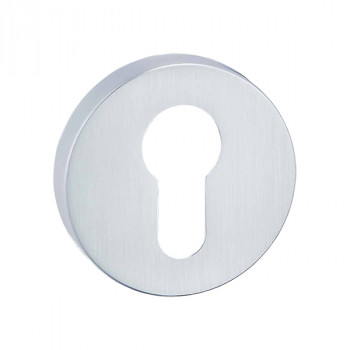 Накладка на цилиндр ARNI квадратная E-62, матовый хром