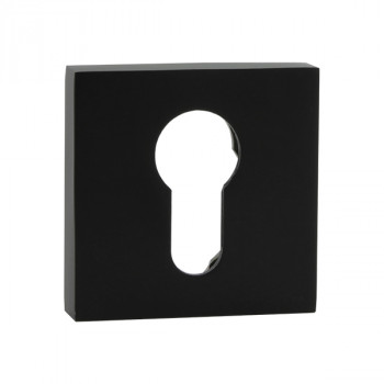 Накладка на цилиндр ARNI квадратная E-15, матовый черный