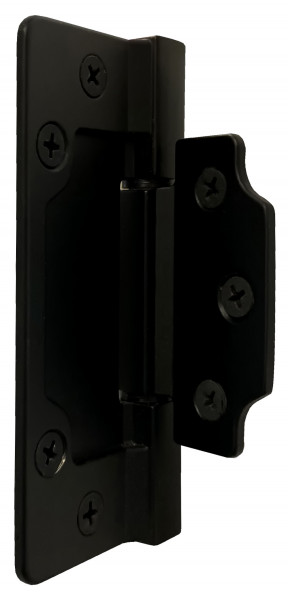 Петля Aldeghi Luigi 144Q квадратная, черный матовый