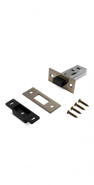 Защелка межкомнатная, магнитная, бронза