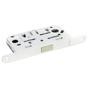 Замок сантехнический M1895 W, магнитный, белый